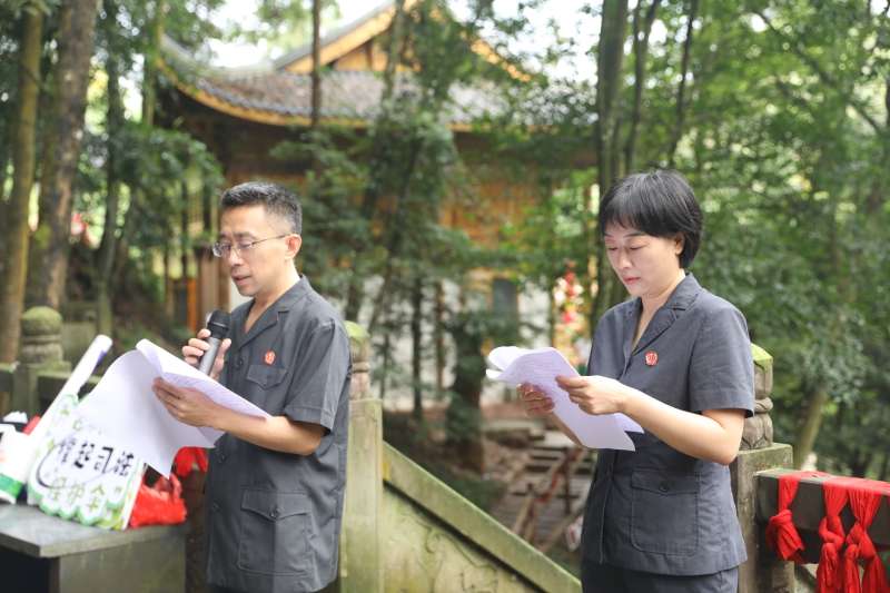 雨城区法院：以司法之力  守护千年古树